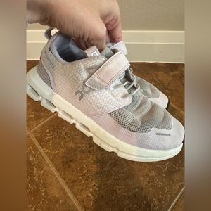 Kids Light Pink On Cloud 13.5 Athletic Sneaker Shoes